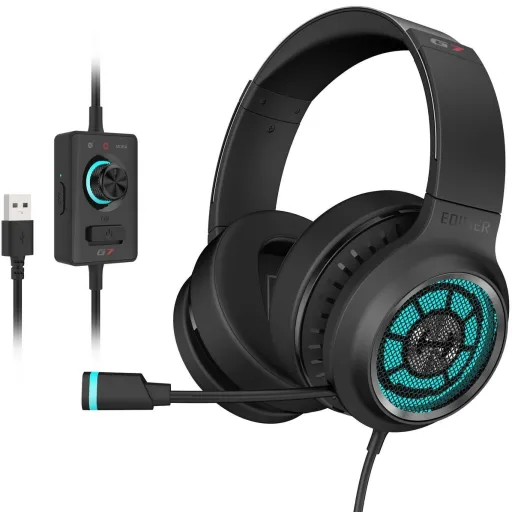 Edifier HECATE G7 gamer fejhallgató (fekete)