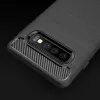 Xiaomi Mi 11 Ultra Carbon szénszál mintájú TPU tok fekete - 1. kép