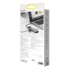 Baseus Adapter HUB - Type-C - 3x USB3.0 + 2x HDMI 4K + Type-C PD 100W + RJ45 + VGA + Jack 3.5mm + SD + Micro SD (CAHUB-CT0G) Szürke - 3. kép