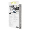 Baseus Adapter HUB - Type-C - 3x USB3.0 + 1x HDMI 4K + Type-C PD 100W + RJ45 + SD + MicroSD (WKWG000103) Kék - 1. kép