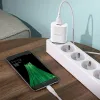 Borofone BN1 Hálózati töltő adapter USB 2.1A + Micro USB kábel fehér - 3. kép