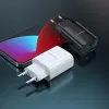 Borofone BN1 Hálózati töltő adapter USB 2.1A + USB Type-C kábel fekete - 2. kép