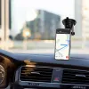 Borofone BH35 Mágneses autós telefontartó és Vezeték nélküli Qi töltő műszerfalra / szellőzőre fekete - 4. kép