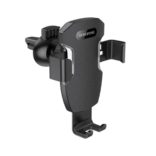 Borofone BH55 Fenix Gravity autós telefontartó szellőzőre fekete / Ezüst