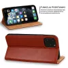 iPhone 13 Pro Book Special bőr fliptok barna - 3. kép