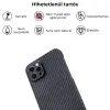 iPhone 13 Pro valódi aramid tok kameravédelemmel fekete - 3. kép