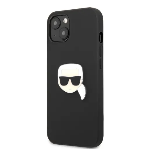 iPhone 13 mini Karl Lagerfeld KLHCP13SPKMK Ikonik Karl Head PU tok fekete iPhone 13 mini Karl Lagerfeld KLHCP13SPKMK Ikonik Karl Head PU tok fekete