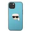 iPhone 13 mini Karl Lagerfeld KLHCP13SPKMB Ikonik Karl Head PU tok kék - 3. kép