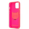 iPhone 13 mini Karl Lagerfeld KLHCP13SCHTRP TPU Choupette Head tok Fluo Pink - 3. kép