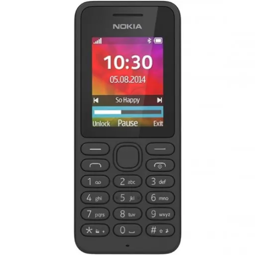 Nokia 130 (2017) Mobiltelefon Fekete + Telekom Domino Quick Sim