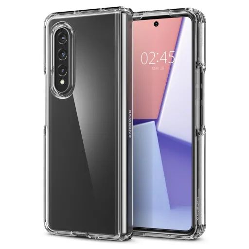 Samsung Galaxy Z Fold 3 Spigen Ultra Hybrid tok Crystal Clear (S Pent nem tartalmaz)