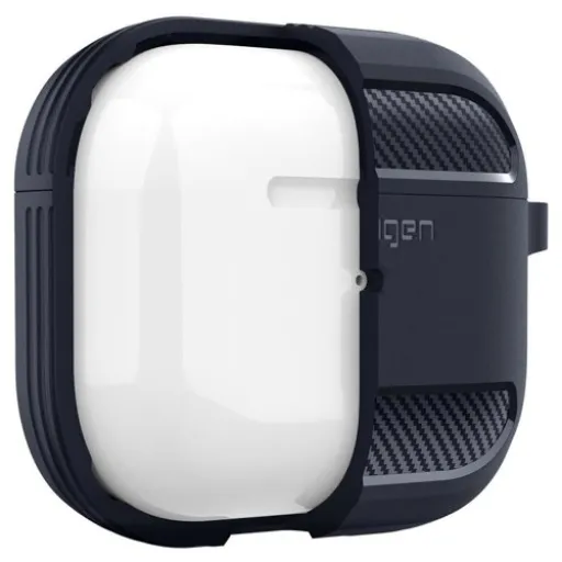 Apple Airpods 3 Spigen Rugged Armor tok szénszürke Apple Airpods 3 Spigen Rugged Armor tok szénszürke