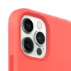 iPhone 12 Pro Max Apple gyári szilikon tok Pink CItrus (MHL93ZM/A) - 1. kép