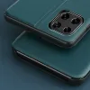 Samsung Galaxy A22 4G Eco Leather View Case intelligens fliptok kék - 3. kép