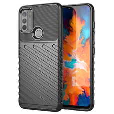Motorola Moto G50 Thunder fokozott védelmet biztosító flexibilis TPU tok fekete