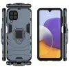 Samsung Galaxy A22 4G Ring Armor Tough Rugged tok kihajtható támasszal kék - 3. kép