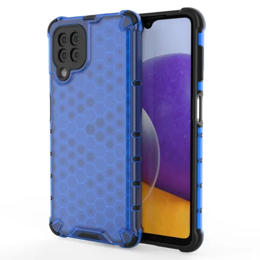 Samsung Galaxy A22 4G Honeycomb armor TPU tok kék