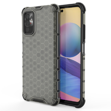 Xiaomi Redmi Note 10 5G / Poco M3 Pro Honeycomb armor TPU tok fekete