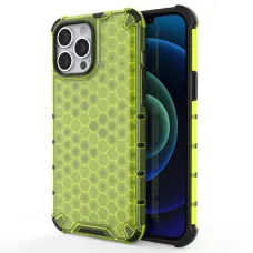 iPhone 13 Pro Honeycomb armor TPU tok zöld