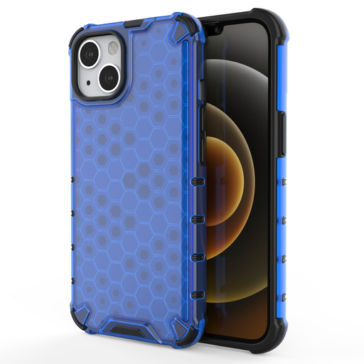 iPhone 13 mini Honeycomb armor TPU tok kék iPhone 13 mini Honeycomb armor TPU tok kék