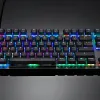 Motospeed CK82 mechanikus gamer billentyűzet RGB világítással, angol (piros switch) - 1. kép