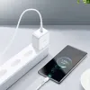  Dux Ducis Fali töltő USB Type C PD 30W 1C C100 fehér - 2. kép