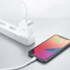  Dux Ducis Fali töltő USB Type C PD 30W 1C C100 fehér - 4. kép