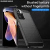 Xiaomi Redmi Note 11 Pro Carbon szénszál mintájú TPU tok fekete Alphajack - 4. kép