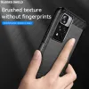Xiaomi Redmi Note 11 Pro Carbon szénszál mintájú TPU tok kék Alphajack - 3. kép