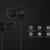 Remax Vezetékes fülhallgató 3.5mm jack audio fehér - 0. kép