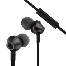 Remax Vezetékes fülhallgató mikrofonnal 3.5mm jack audio fekete