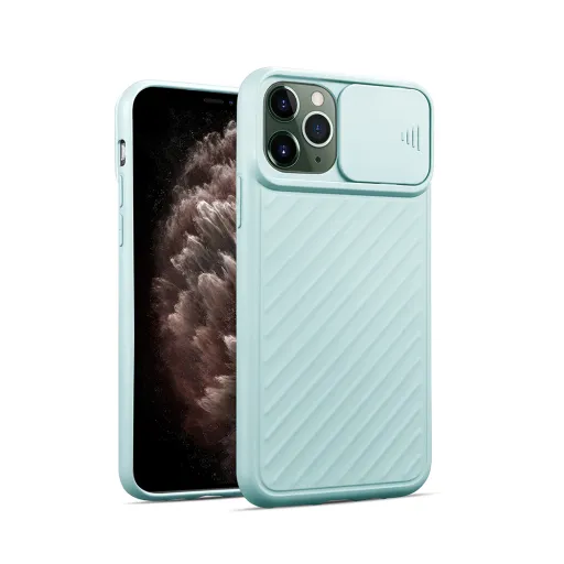 iPhone 13 mini TPU tok kameralencse védővel világoskék Alphajack iPhone 13 mini TPU tok kameralencse védővel világoskék Alphajack