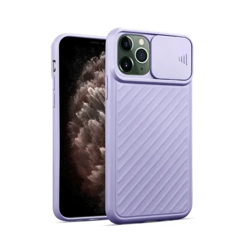 iPhone 13 TPU tok kameralencse védővel lila Alphajack iPhone 13 TPU tok kameralencse védővel lila Alphajack