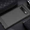 Xiaomi Redmi 9C Carbon szénszál mintájú TPU tok fekete - 2. kép