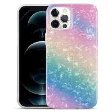 iPhone 13 Pro TPU tok színes mintával Alphajack (P1) szivárvány