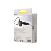 Baseus Compact fali töltő adapter 2xUSB + Type C PD 3.0 QC 3.0 30W 3A fekete - 3. kép