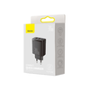 Baseus Compact fali töltő adapter 2xUSB + Type C PD 3.0 QC 3.0 30W 3A fekete - 4. kép