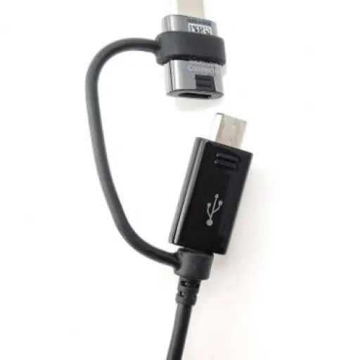 Samsung Combo EP-DG950DBE Type C/microUSB adatkábel 1.4 m fekete