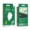 Borofone BN3 Hálózati USB töltő USB Type-C QC 3.0 PD 2.0 20W + Lightning kábel fehér - 1. kép
