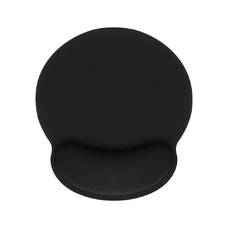 Ergonomikus egérpad fekete színben