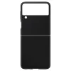 Samsung Galaxy Z Flip 3 5G Leather Cover, Gyári Bőr Tok, Fekete - 3. kép