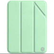 iPad Mini 6 2021 Nillkin Bevel Környezetbarát Bőr Tok Matcha Green