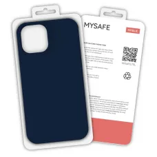 iPhone XR MySafe Silicone tok sötétkék