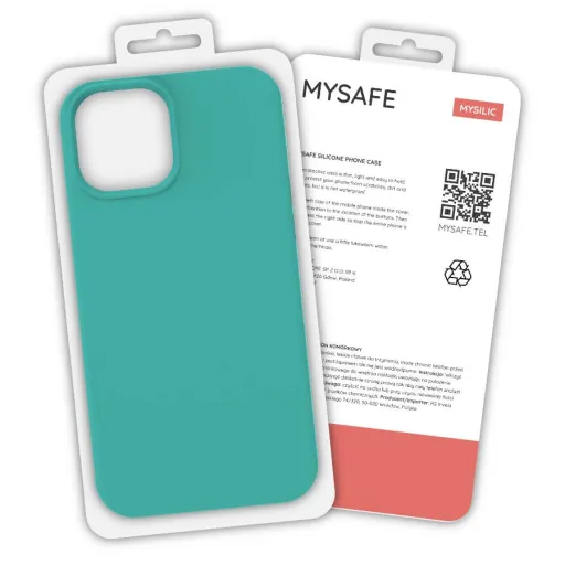 Samsung Galaxy A02S MySafe Silicone tok menta színű