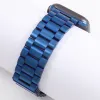 Apple Watch 4/5/6/7/8/SE/Ultra (42/44/45/49mm) fém óraszíj kék színű Alphajack - 0. kép