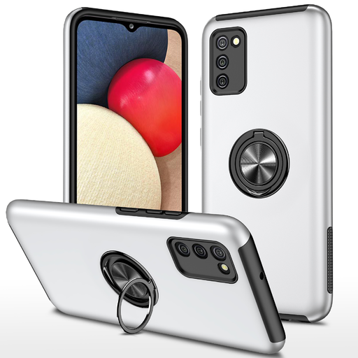 Samsung Galaxy A03s TPU tok kihajtható mágneses támasszal ezüst Alphajack Samsung Galaxy A03s TPU tok kihajtható mágneses támasszal ezüst Alphajack