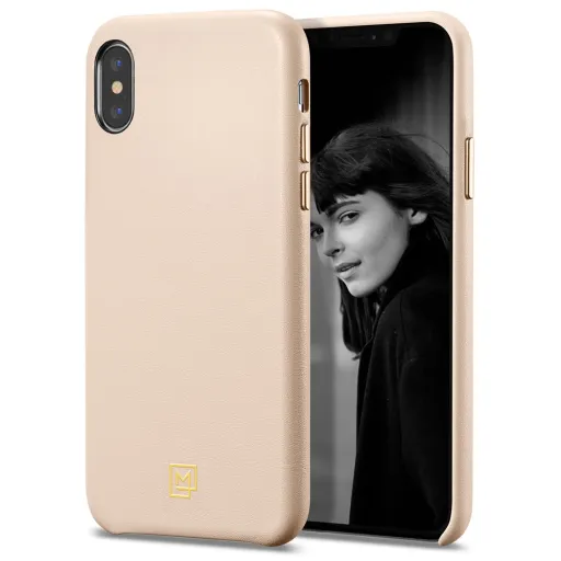 iPhone XS MAX SPIGEN LA MANON Calin tok pink színben (065CS25094)