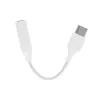 Samsung USB Type-C - 3.5mm mini jack audió átalakító adapter fehér (DAC) - 3. kép