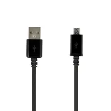 USB - Micro USB töltő kábel gyorstöltéssel fekete