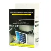 Univerzális fejtámlára rögzíthető tablet tartó Type 2 fekete - 3. kép